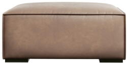 Windsor & Co Sofas Világosbarna bőr lábtartó Madame - Windsor & Co Sofas