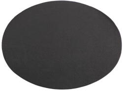 ZicZac Troja fekete műbőr tányéralátét, 33 x 45 cm - ZicZac