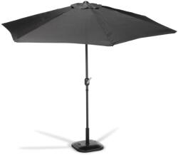 Bonami Essentials Sun fekete napernyő talapzat nélkül, ø 300 cm - Bonami Essentials