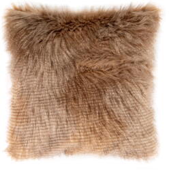 Tiseco Home Studio Barna műszőrme párnahuzat, 45 x 45 cm - Tiseco Home Studio