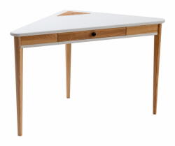 Ragaba Ashme fehér sarok íróasztal - Ragaba