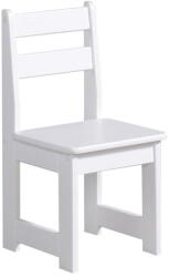 Pinio Baby fehér gyerekszék tömör borovi fenyőből - Pinio