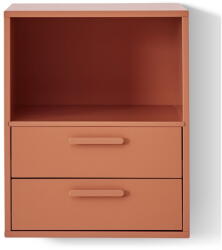 Hammel Furniture Keep by Hammel téglavörös fali éjjeliszekrény 2 fiókkal