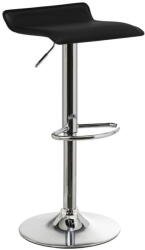 Casa Selección Fekete kárpitozott állítható magasságú bárszék szett 2 db-os (ülésmagasság 63 cm) - Casa Selección