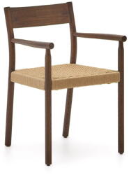 Kave Home Barna-natúr színű tölgyfa étkezőszék Yalia - Kave Home