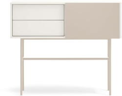 Teulat Bézs-krémszínű konzolasztal 35x110 cm Nube - Teulat