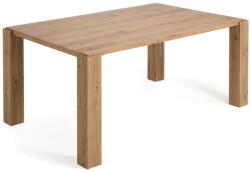 Kave Home Étkezőasztal tölgyfa dekorral 90x160 cm Deyanira - Kave Home