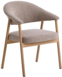 Unique Furniture Bézs tölgyfa karfás étkezőfotel szett 2 db-os Elk - Unique Furniture - bonami - 170 490 Ft