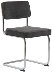 Unique Furniture Szürke kordbársony étkezőszék Rupert - Unique Furniture