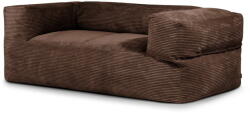 SLOWDOWN Sötétbarna kordbársony babzsákfotel Sofa MooG - SLOWDOWN