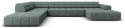 Cosmopolitan Design Türkiz sarokkanapé (bal oldali-U alakú) Chicago - Cosmopolitan Design