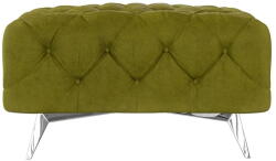 Ropez Zöld bársony lábtartó Chelsea - Ropez