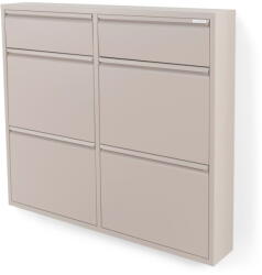 Spinder Design Szürke-bézs fém cipőtartó Billy - Spinder Design