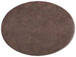 ZicZac Troja sötétbarna műbőr tányéralátét, 33 x 45 cm - ZicZac