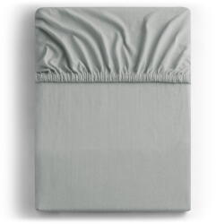 Restilo Világosszürke gumis jersey lepedő 160x200 cm Amber - Restilo