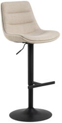 Actona Fekete-bézs állítható magasságú bárszék (ülésmagasság 65 cm) Adisa - Actona