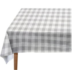 Really Nice Things Grey Vichy asztalterítő, 140 x 200 cm - Really Nice Things