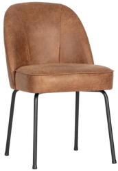 WOOOD Konyakbarna bőr étkezőszék szett 2 db-os Vogue - WOOOD
