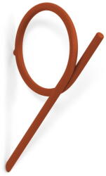 Spinder Design Terrakotta színű fali acél akasztó Tuba M - Spinder Design