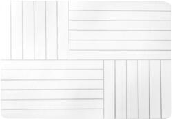 douceur d'intérieur Fehér fürdőszobai kilépő 50x70 cm Malta - douceur d'intérieur