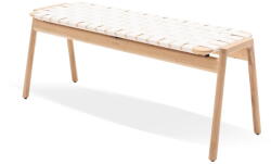 GAZZDA Fehér-natúr színű pad Klupa - Gazzda - bonami - 233 742 Ft