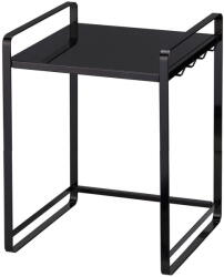 YAMAZAKI Tower fekete állítható polc - YAMAZAKI