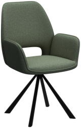 Actona Sötétzöld karfás étkezőszék Graham - Actona