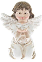 Dakls Fehér angyalszobor könyvvel, magasság 10, 5 cm - Dakls