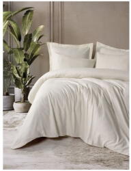 Mila Home Luxury Bézs egyszemélyes renforcé pamut ágyneműhuzat 140x200 cm Checkered - Mila Home Luxury