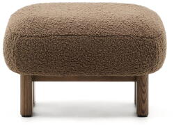 Kave Home Barna buklé lábtartó Nema - Kave Home