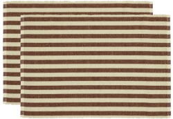 Södahl Jutakeverék tányéralátét szett 2 db-os 33x48 cm Statement Stripe - Södahl - bonami - 6 503 Ft