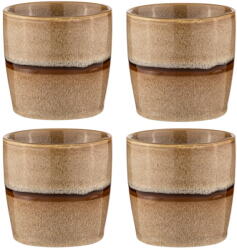 Ladelle Világosbarna porcelán eszpresszó bögre szett 4 db-os 350 ml Haven - Ladelle