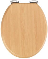 WENKO Beech Nature WC-ülőke, 43 x 37 cm - Wenko