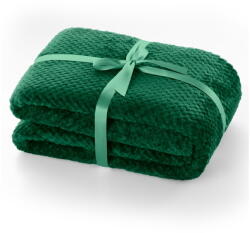 Restilo Henry sötétzöld mikroszálas takaró, 150 x 200 cm - DecoKing