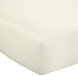 Catherine Lansfield Bézs gumis szatén lepedő 90x190 cm Silky Soft - Catherine Lansfield