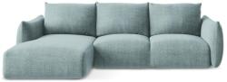 Makamii Kék kinyitható sarokkanapé (bal oldali-heverő résszel) Leila - Makamii