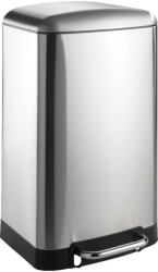 WENKO Pedálos rozsdamentes acél szemetes, 30 l - Wenko
