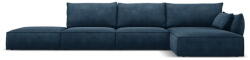 Mazzini Sofas Sötétkék sarokkanapé (jobb oldali) Vanda - Mazzini Sofas - bonami - 896 742 Ft
