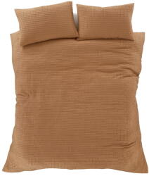 Pineapple Elephant Barna kétszemélyes hosszabbított ágyneműhuzat 230x220 cm Muscat Waffle - Pineapple Elephant