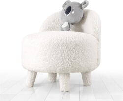 Hanah Home Fehér buklé gyerek fotel Moouv - Artie