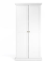 Tvilum Fehér ruhásszekrény 96x201 cm Paris - Tvilum