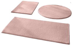 Mila Home Rózsaszín fürdőszobai kilépő szett 3 db-os 50x90 cm - Mila Home