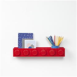 LEGO® Sleek gyerek piros kisméretű fali polc - LEGO®