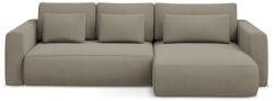 Makamii Világosbarna kinyitható-tárolóhelyes sarokkanapé (jobb oldali-heverő résszel) Kapua - Makamii - bonami - 565 242 Ft