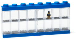 LEGO® Kék, kisméretű tárolószekrény 16 db minifigurához - LEGO®