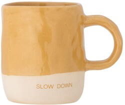 Bloomingville Mustársárga agyagkerámia bögre 335 ml Neo - Bloomingville