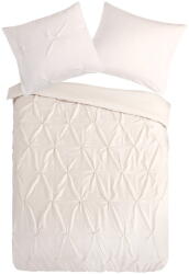 Good Morning Krémszínű egyszemélyes hosszabbított mikroszálas ágyneműhuzat 140x220 cm Pure Elegance - Good Morning