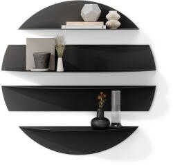 Umbra Fekete fém polc készlet 4 db-os 76 cm Solis - Umbra