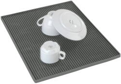 WENKO Szürke gumi edénycsepegtető alátét 40x30 cm Maxi - Wenko