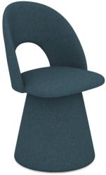 makamii Petróleum színű kárpitozott étkezőfotel Kalo - Makamii